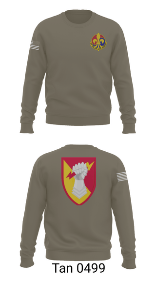 Crew Neck Sweatshirt, 38th ADA BDE, Army, Teamtime, Team time, sublimation, custom sports apparel, team uniforms, spirit wear, spiritwear, sports uniforms, custom shirts, team store, custom team store, fundraiser sports, apparel fundraiser