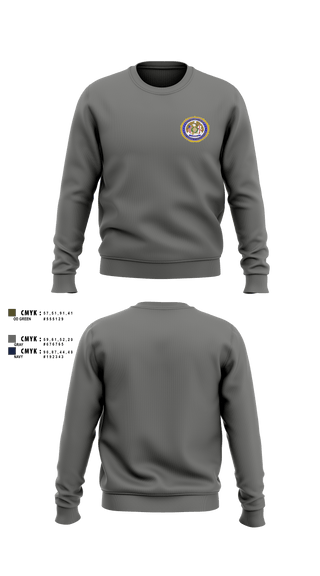 Crew Neck Sweatshirt, Alabama SBI, Police, Teamtime, Team time, sublimation, custom sports apparel, team uniforms, spirit wear, spiritwear, sports uniforms, custom shirts, team store, custom team store, fundraiser sports, apparel fundraiser