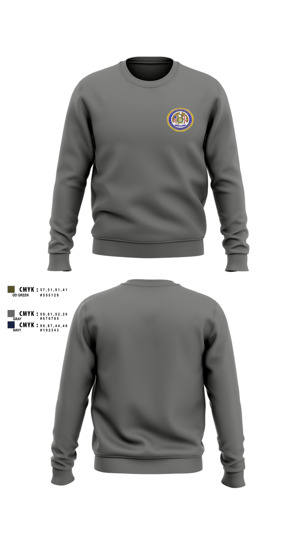 Crew Neck Sweatshirt, Alabama SBI, Police, Teamtime, Team time, sublimation, custom sports apparel, team uniforms, spirit wear, spiritwear, sports uniforms, custom shirts, team store, custom team store, fundraiser sports, apparel fundraiser