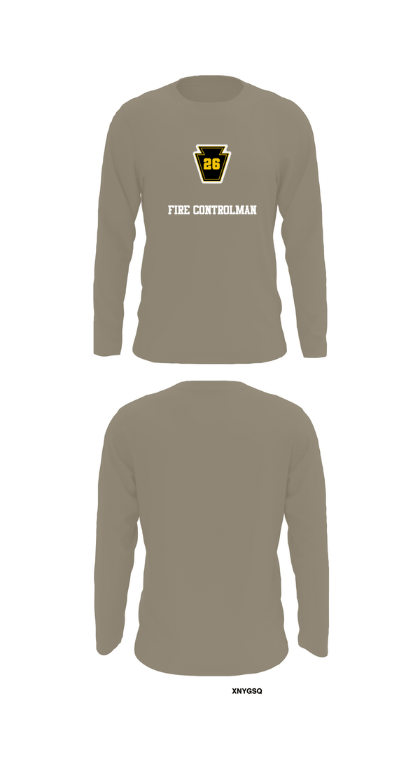 Long Sleeve Performance Shirt, Fire Controlman, Navy, Teamtime, Team time, sublimation, custom sports apparel, team uniforms, spirit wear, spiritwear, sports uniforms, custom shirts, team store, custom team store, fundraiser sports, apparel fundraiser