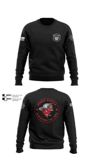 Crew Neck Sweatshirt, South Adams County FD, Fire Department, Teamtime, Team time, sublimation, custom sports apparel, team uniforms, spirit wear, spiritwear, sports uniforms, custom shirts, team store, custom team store, fundraiser sports, apparel fundraiser