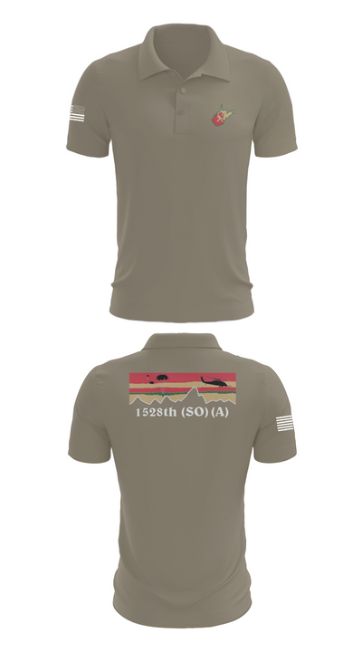 1528th FSC (SO) (A) 11146536 Short Sleeve Performance Polo - 67
