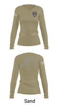 California Highway Patrol 18919595 Women's Long Sleeve V-neck Shirt - 92