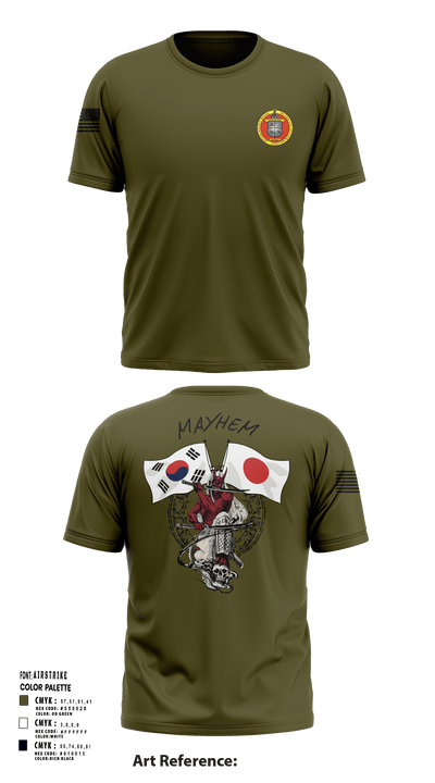 3/11 Mayhem 49305412 Short Sleeve Performance Shirt - 107