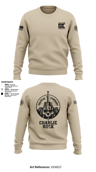 Charlie Rock 29123501 Crew Neck Sweatshirt - 1
