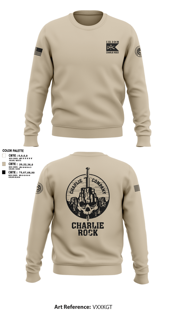 Crew Neck Sweatshirt, Charlie Rock, , Teamtime, Team time, sublimation, custom sports apparel, team uniforms, spirit wear, spiritwear, sports uniforms, custom shirts, team store, custom team store, fundraiser sports, apparel fundraiser