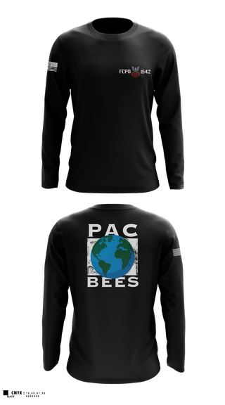 Long Sleeve Performance Shirt, NMCB 4, Navy, Teamtime, Team time, sublimation, custom sports apparel, team uniforms, spirit wear, spiritwear, sports uniforms, custom shirts, team store, custom team store, fundraiser sports, apparel fundraiser