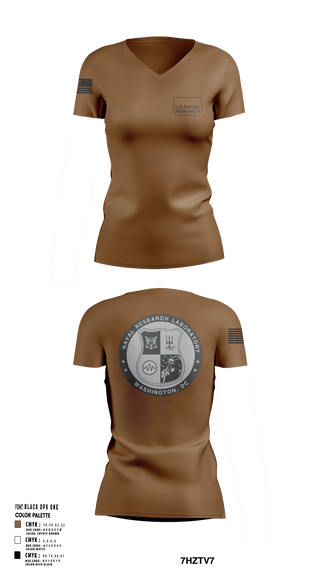 Womens Short Sleeve Vneck Shirt, Naval Research Lab, , Teamtime, Team time, sublimation, custom sports apparel, team uniforms, spirit wear, spiritwear, sports uniforms, custom shirts, team store, custom team store, fundraiser sports, apparel fundraiser
