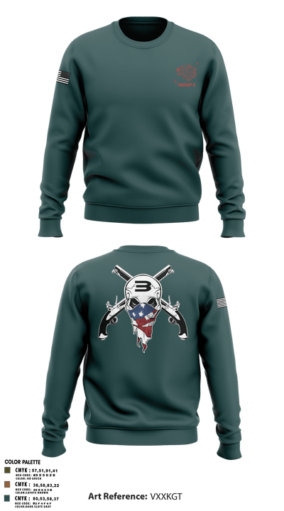 Special Boat Team 22 73434098 Crew Neck Sweatshirt - 3