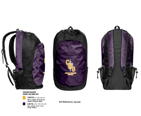Gear Bag, Central Chargers Baseball, Baseball, Teamtime, Team time, sublimation, custom sports apparel, team uniforms, spirit wear, spiritwear, sports uniforms, custom shirts, team store, custom team store, fundraiser sports, apparel fundraiser