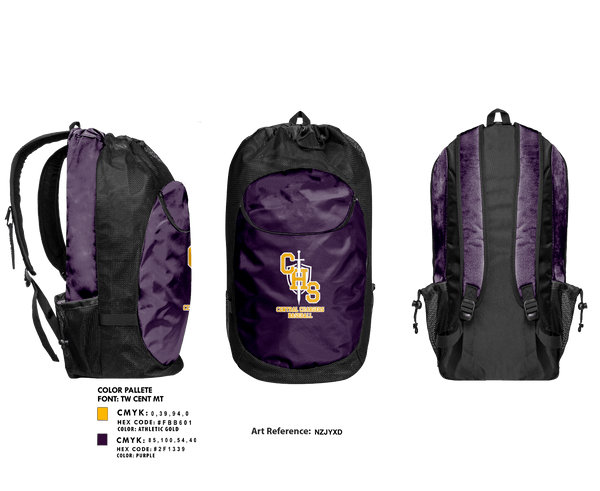 Gear Bag, Central Chargers Baseball, Baseball, Teamtime, Team time, sublimation, custom sports apparel, team uniforms, spirit wear, spiritwear, sports uniforms, custom shirts, team store, custom team store, fundraiser sports, apparel fundraiser
