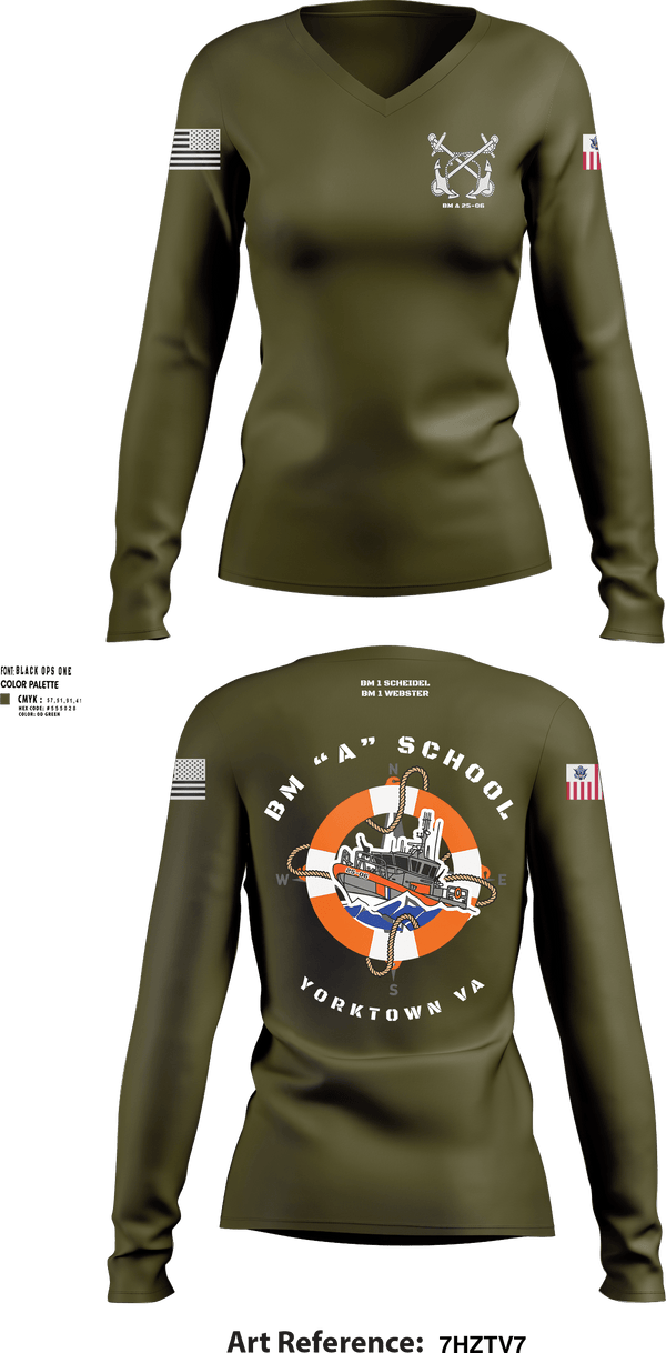 Womens Long Sleeve Vneck Shirt, BM “A” 25-06, , Teamtime, Team time, sublimation, custom sports apparel, team uniforms, spirit wear, spiritwear, sports uniforms, custom shirts, team store, custom team store, fundraiser sports, apparel fundraiser