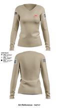 Drone Recon 84902337 Women's Long Sleeve V-neck Shirt - 5
