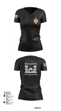 3 EN BN 81320944 Women's Short Sleeve V-neck Shirt - 102