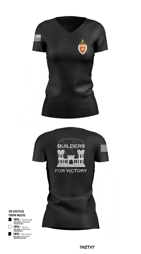 Womens Short Sleeve Vneck Shirt, 3 EN BN, , Teamtime, Team time, sublimation, custom sports apparel, team uniforms, spirit wear, spiritwear, sports uniforms, custom shirts, team store, custom team store, fundraiser sports, apparel fundraiser
