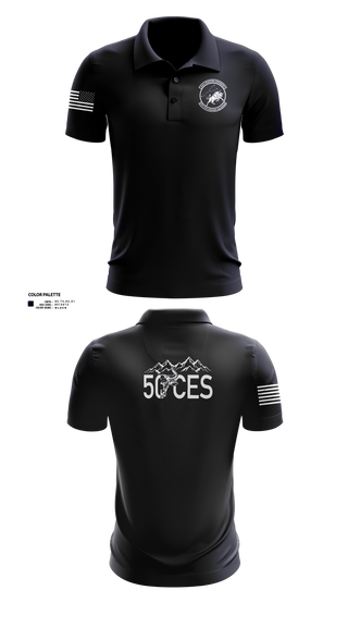 Short Sleeve Performance Polo, 50 CES, Air Force, Teamtime, Team time, sublimation, custom sports apparel, team uniforms, spirit wear, spiritwear, sports uniforms, custom shirts, team store, custom team store, fundraiser sports, apparel fundraiser