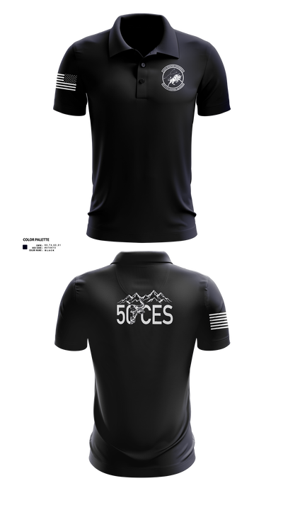 50 CES 12017180 Short Sleeve Performance Polo - 1