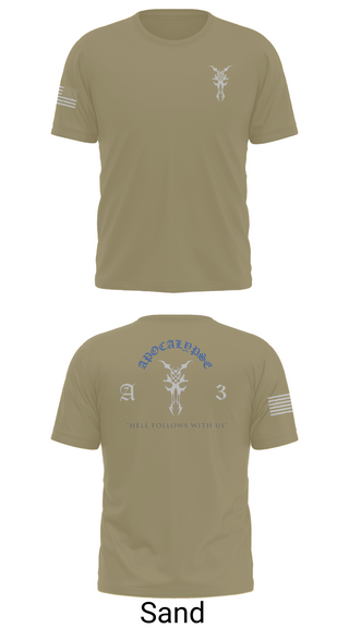 Old School Cotton Feel Shirt, Apocalypse Platoon, , Teamtime, Team time, sublimation, custom sports apparel, team uniforms, spirit wear, spiritwear, sports uniforms, custom shirts, team store, custom team store, fundraiser sports, apparel fundraiser