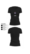 1-155th 38658910 Women's Short Sleeve V-neck Shirt - 23