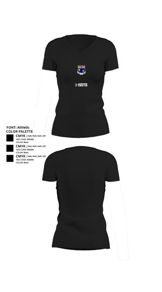 Womens Short Sleeve Vneck Shirt, 1-155th, , Teamtime, Team time, sublimation, custom sports apparel, team uniforms, spirit wear, spiritwear, sports uniforms, custom shirts, team store, custom team store, fundraiser sports, apparel fundraiser