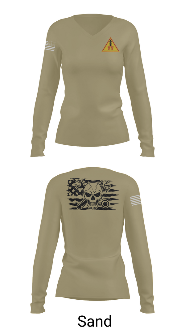 Womens Long Sleeve Vneck Shirt, FOX 2-55ADA, , Teamtime, Team time, sublimation, custom sports apparel, team uniforms, spirit wear, spiritwear, sports uniforms, custom shirts, team store, custom team store, fundraiser sports, apparel fundraiser