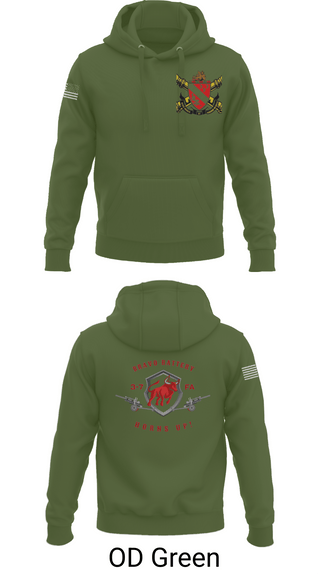 Hoodie, Bravo Battery 3-7 FA, Army, Teamtime, Team time, sublimation, custom sports apparel, team uniforms, spirit wear, spiritwear, sports uniforms, custom shirts, team store, custom team store, fundraiser sports, apparel fundraiser