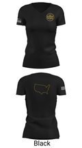 1270A 97331087 Women's Short Sleeve V-neck Shirt - 27