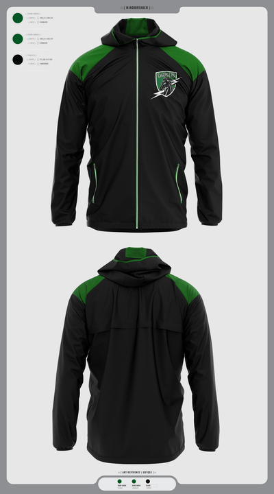 Howell Cheney Technical High School  Boys Volleyball 58160023 Windbreaker - 2