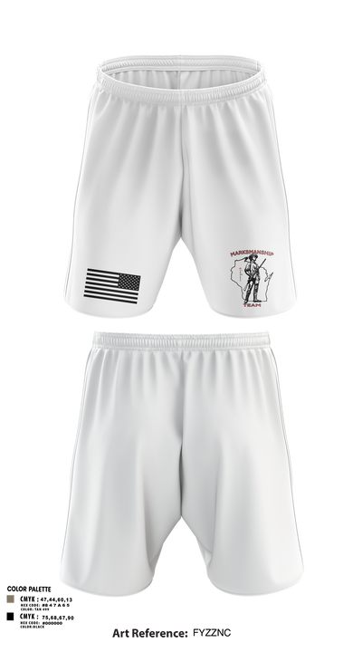 WIARNG Marksmanship 12854544 Athletic Shorts With Pockets - 109