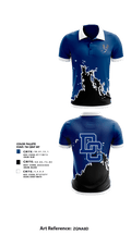 Deer Creek Antlers 84457423 Short Sleeve Performance Polo - 1