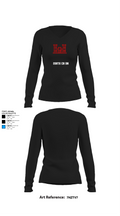 206th EN BN 40191270 Women's Long Sleeve V-neck Shirt - 22