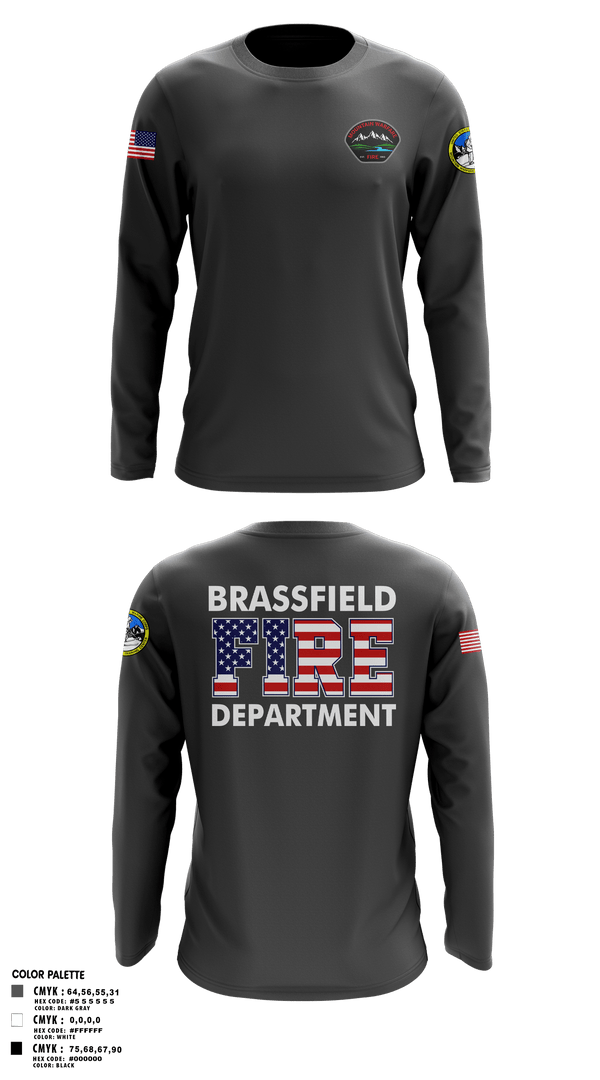 Long Sleeve Performance Shirt, Marine corps mountain warfare training center fire and emergency services, Fire Department, Teamtime, Team time, sublimation, custom sports apparel, team uniforms, spirit wear, spiritwear, sports uniforms, custom shirts, team store, custom team store, fundraiser sports, apparel fundraiser