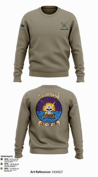 Crew Neck Sweatshirt, 146th ASOS, Air Force, Teamtime, Team time, sublimation, custom sports apparel, team uniforms, spirit wear, spiritwear, sports uniforms, custom shirts, team store, custom team store, fundraiser sports, apparel fundraiser