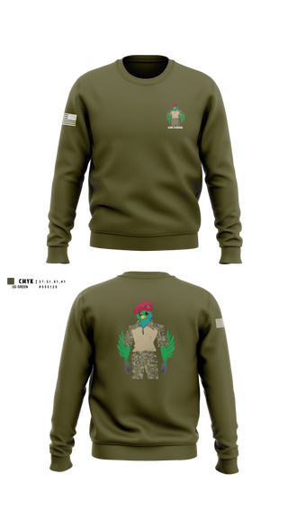 Crew Neck Sweatshirt, 82nd Airborne, , Teamtime, Team time, sublimation, custom sports apparel, team uniforms, spirit wear, spiritwear, sports uniforms, custom shirts, team store, custom team store, fundraiser sports, apparel fundraiser