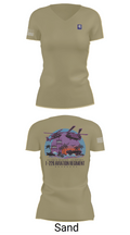 1-228 HHC Phantoms 17599849 Women's Short Sleeve V-neck Shirt - 88