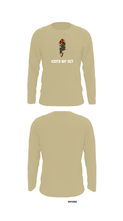 430th MP DET 54234046 Long Sleeve Performance Shirt 92