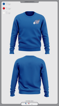 Cleveland Blue Raiders 65341867 Crew Neck Sweatshirt - 1