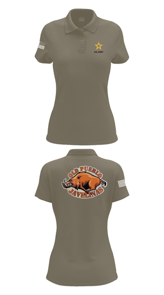 Womens Short Sleeve Performance Polo, Old Pueblo, , Teamtime, Team time, sublimation, custom sports apparel, team uniforms, spirit wear, spiritwear, sports uniforms, custom shirts, team store, custom team store, fundraiser sports, apparel fundraiser