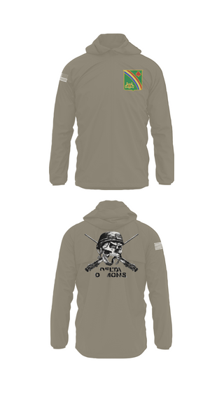 Windbreaker, 1st Battalion 69th Infantry Regiment, Army, Teamtime, Team time, sublimation, custom sports apparel, team uniforms, spirit wear, spiritwear, sports uniforms, custom shirts, team store, custom team store, fundraiser sports, apparel fundraiser