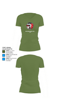 Howar Middle School Track & Field 69714419 Women's Short Sleeve V-neck Shirt - 18