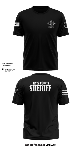 Short Sleeve Performance Shirt, Hays County Sheriff’s Office, , Teamtime, Team time, sublimation, custom sports apparel, team uniforms, spirit wear, spiritwear, sports uniforms, custom shirts, team store, custom team store, fundraiser sports, apparel fundraiser