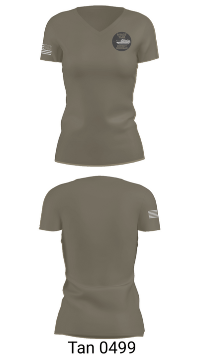 TMO 74383076 Women's Short Sleeve V-neck Shirt - 68