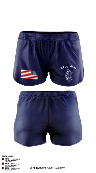 Ranger Panties, B2 Patriots sports, Army, Teamtime, Team time, sublimation, custom sports apparel, team uniforms, spirit wear, spiritwear, sports uniforms, custom shirts, team store, custom team store, fundraiser sports, apparel fundraiser