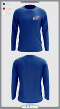 Cleveland Blue Raiders 65341867 Long Sleeve Performance Shirt 1