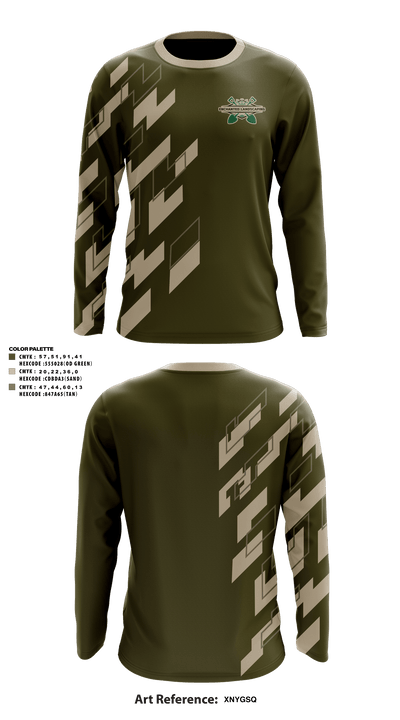 Enchanted Landscaping Long Sleeve Performance Shirt 2