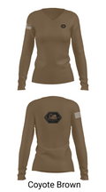 TCU Ranger Challenge 43130587 Women's Long Sleeve V-neck Shirt - 17