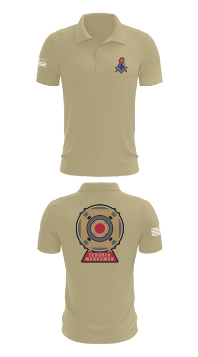 Zenobia marksmen Short Sleeve Performance Polo - 39