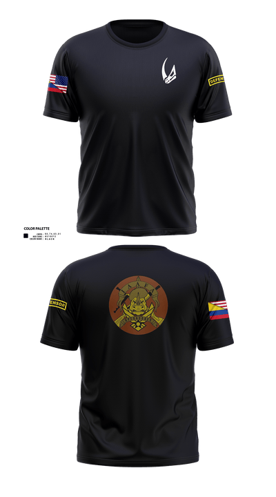 837 TRS Rhinos 90584880 Short Sleeve Performance Shirt - 8