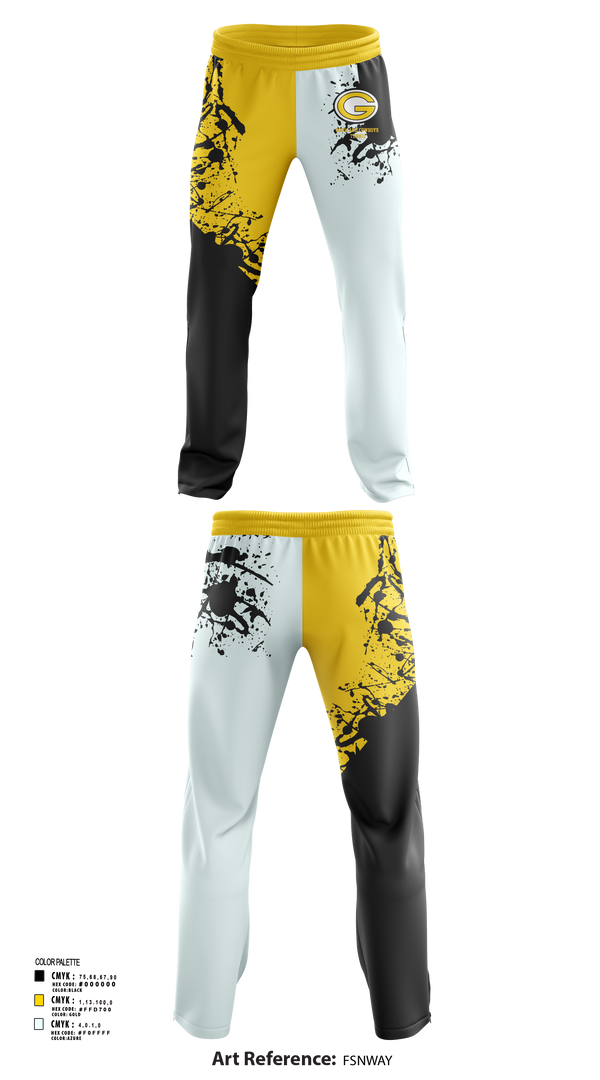 Sweatpants, Goodland Cowboys Tennis, Tennis, Teamtime, Team time, sublimation, custom sports apparel, team uniforms, spirit wear, spiritwear, sports uniforms, custom shirts, team store, custom team store, fundraiser sports, apparel fundraiser