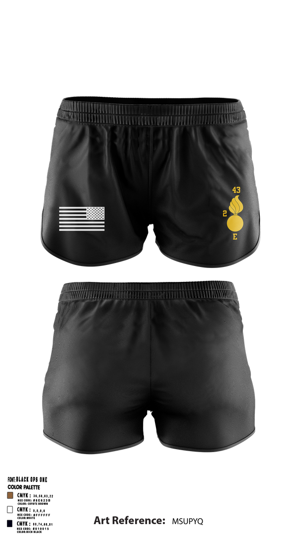 Ranger Panties, Echo Company, , Teamtime, Team time, sublimation, custom sports apparel, team uniforms, spirit wear, spiritwear, sports uniforms, custom shirts, team store, custom team store, fundraiser sports, apparel fundraiser